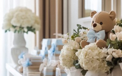 Arreglos para baby shower Bogotá: detalles que celebran la vida