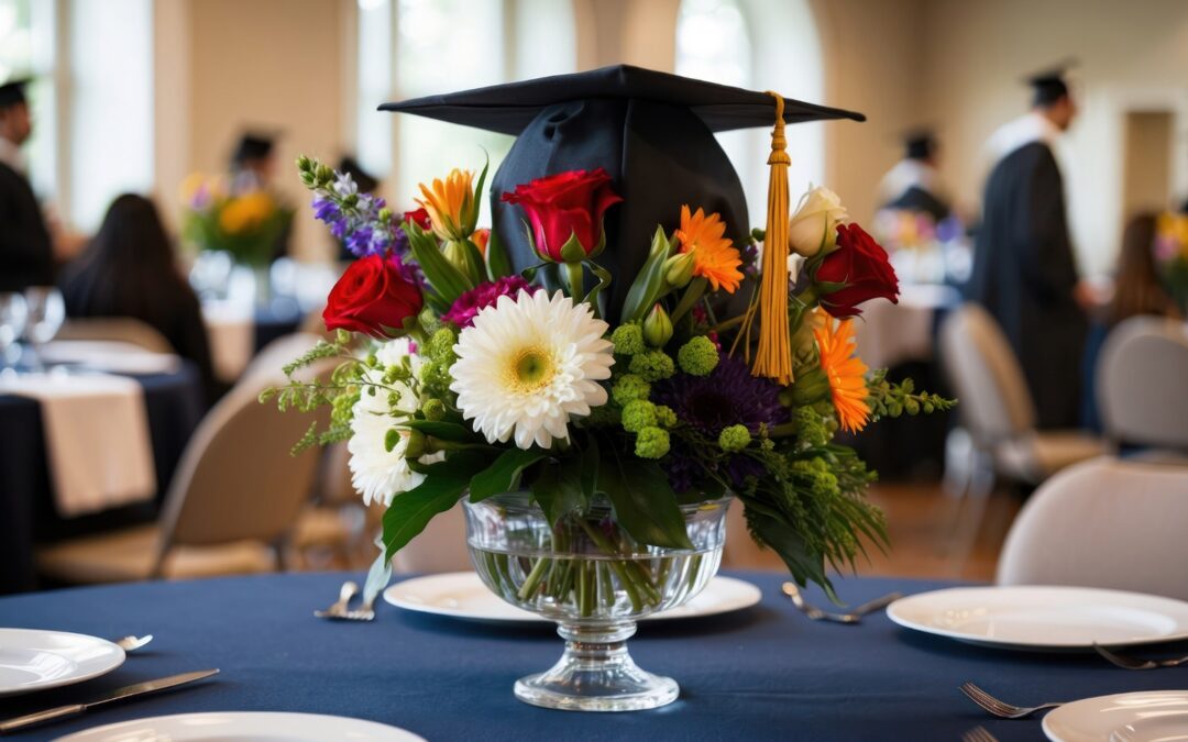 Flores para graduación profesional que celebran grandes logros