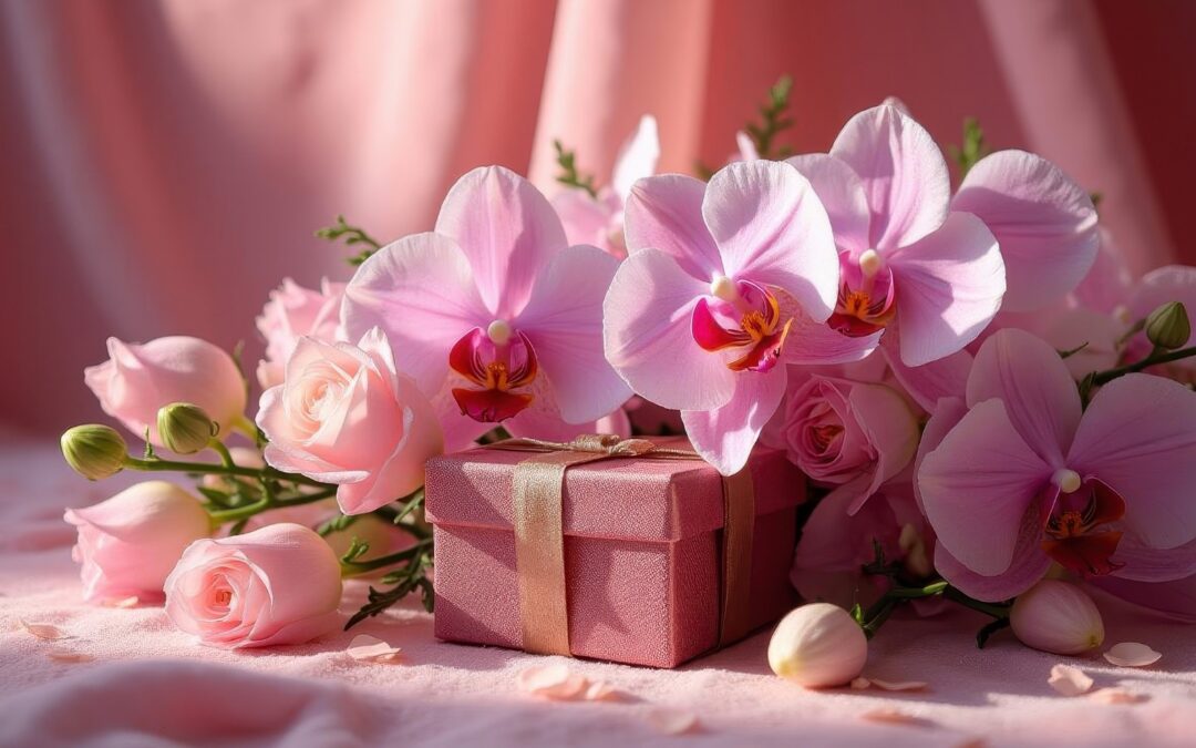 Detalles con orquídeas para el 8 de marzo: un regalo elegante y memorable