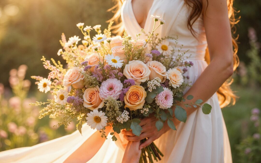 Ramos de novia en tendencia 2026 para bodas elegantes en Bogotá