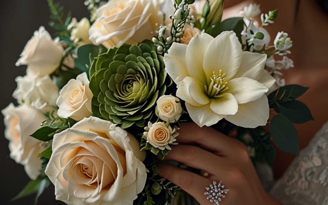 Bouquet de novia desestructurado: tendencia floral para bodas modernas
